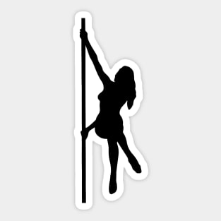 Pole Dancer Sticker